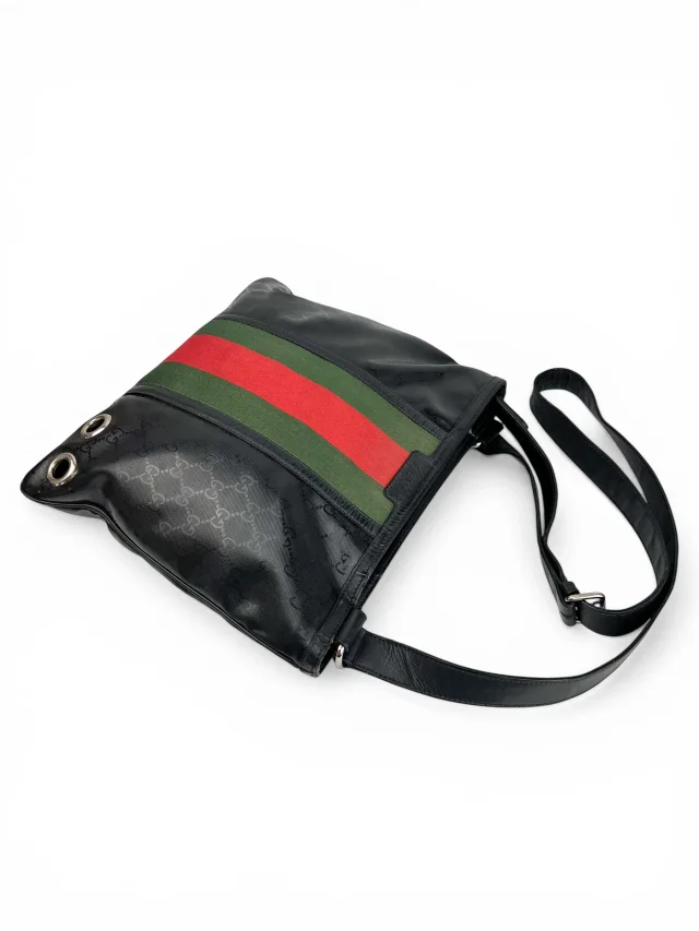 Gucci x Fiat 500 Collaboration Messenger Bag in Black from Season 2 Consign, photo 1 of 1