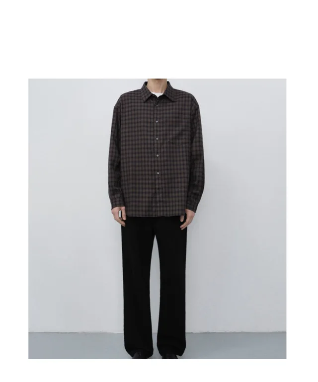 Dunst Checked Flannel Shirt, photo 2 of 2 from SENSER
