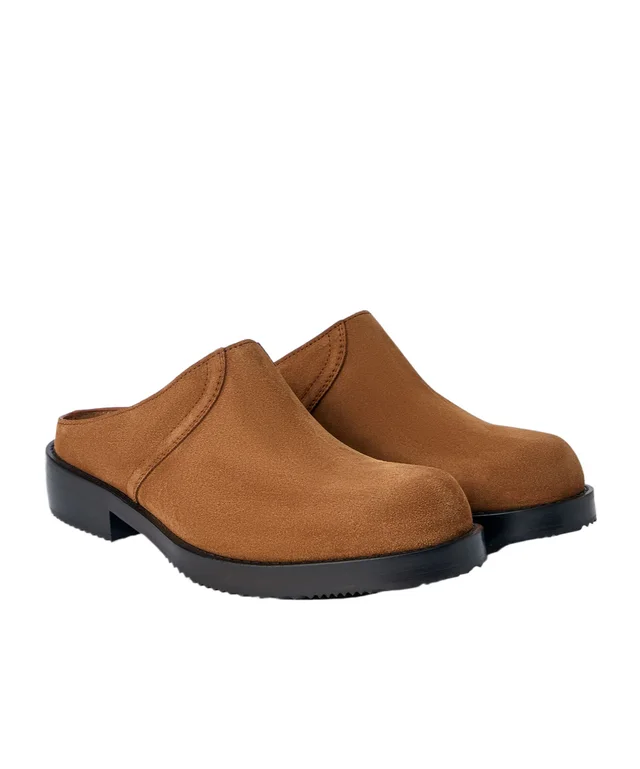 Dries Van Noten Suede Slip-On Mules, photo 2 of 5 from SENSER