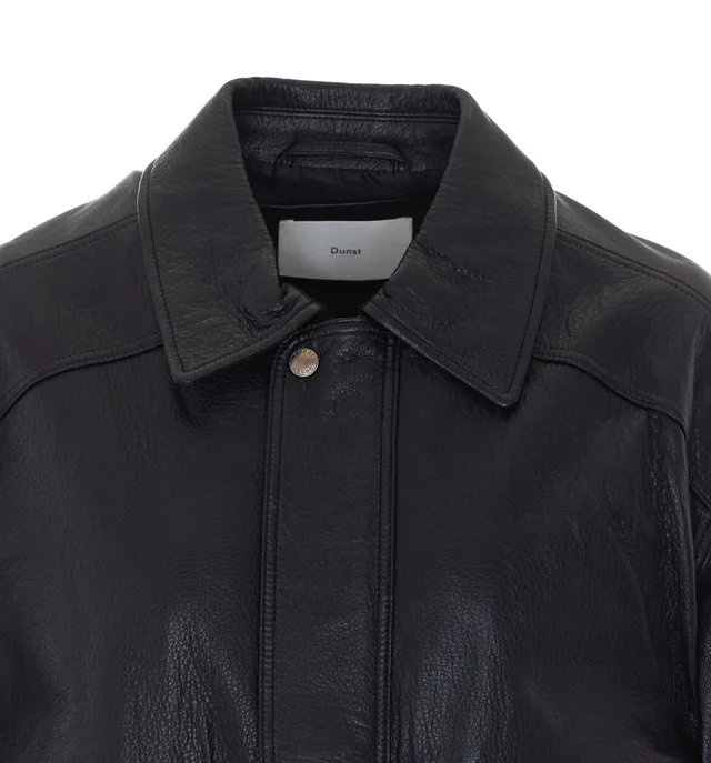 Dunst Long-sleeve leather jacket, photo 6 of 8 from SENSER