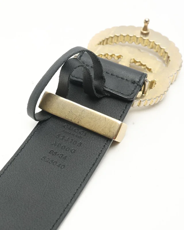 Gucci GG Marmont Belt, Size 85 in Leather from A Retro Tale, photo 6 of 7