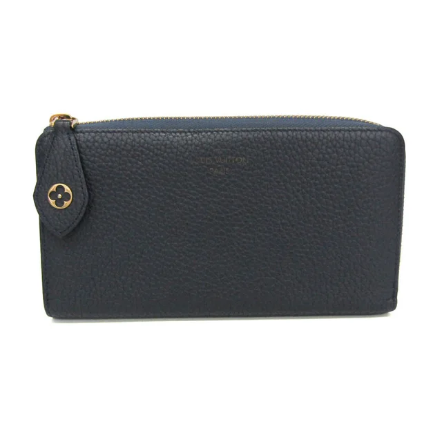 Louis Vuitton Comet Wallet Japan Exclusive M68582 Women's Taurillon Leather Long Wallet (bi-fold) Navy Blue in Navy Blue Leather from Elady