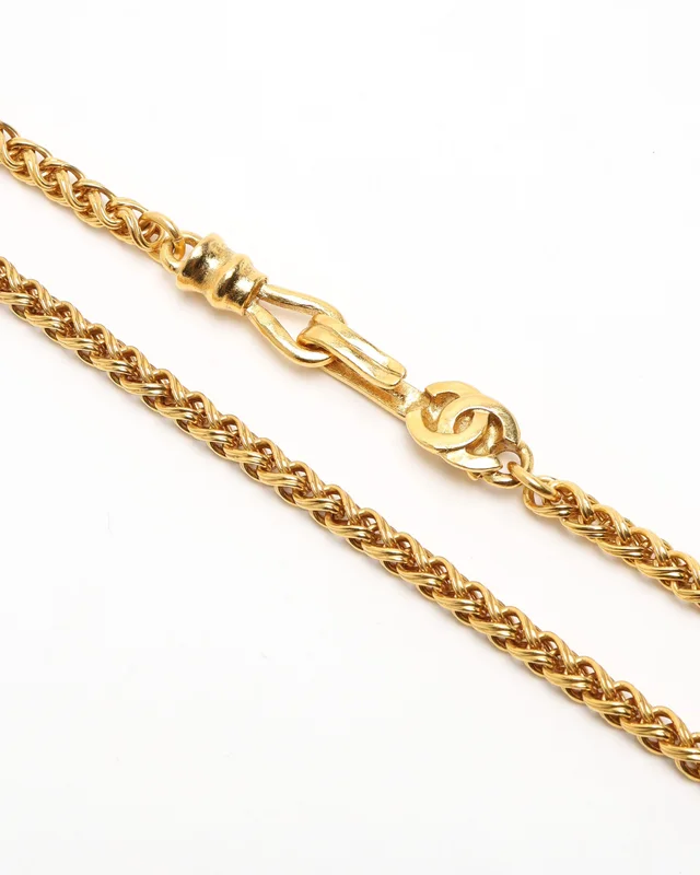 Chanel Vintage Coco Mark Necklace from A Retro Tale, photo 4 of 6