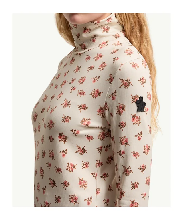 Moncler Floral Print Turtleneck, photo 4 of 5 from SENSER
