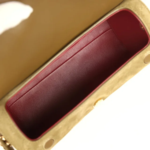 Chanel Barrel Clutch Bag in Green Calfskin from Madison Avenue Couture, photo 7 of 8