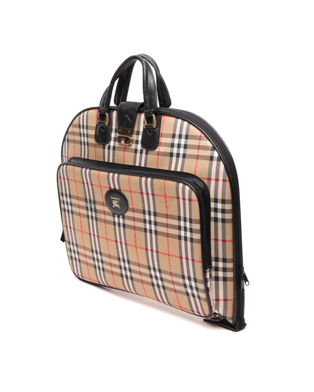 Burberry Nova Check Garment Bag in Canvas from A Retro Tale, photo 2 of 2