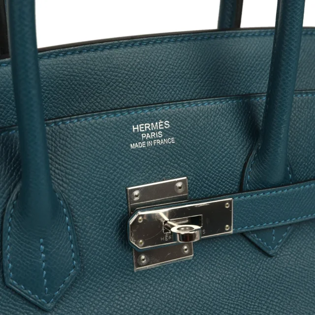 Hermès Birkin 35 Colvert Epsom Palladium Hardware in Epsom leather from Madison Avenue Couture, photo 7 of 9