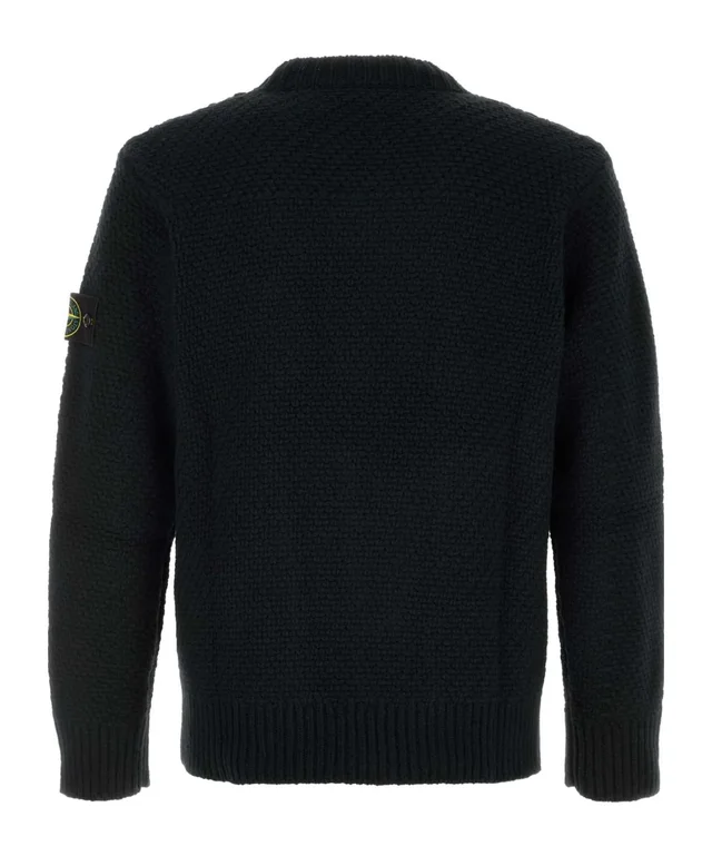 Stone Island Logo Patch Crewneck Sweater, photo 2 of 2 from SENSER