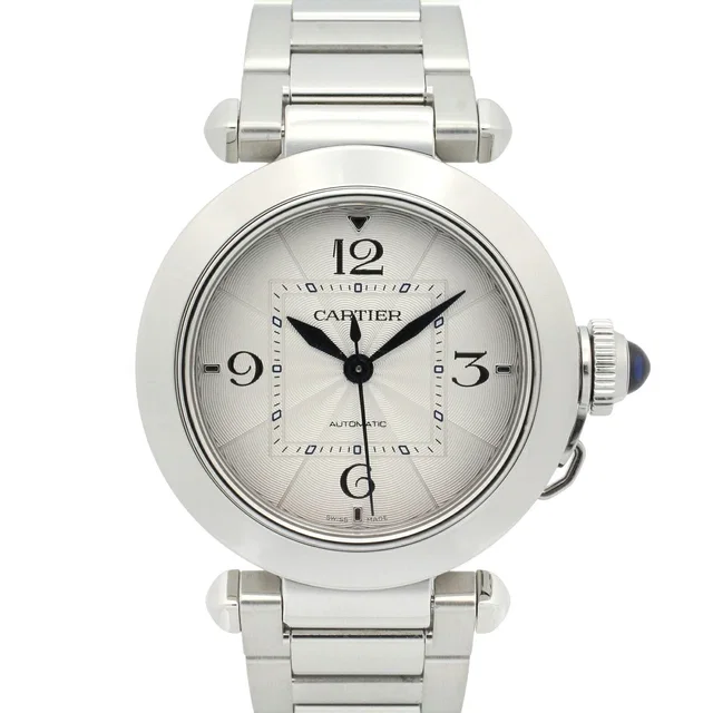 Pasha de Cartier Stainless Steel Watch from LuxUness