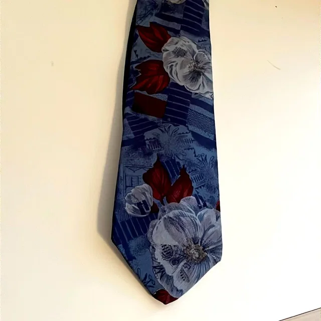 Bally Men’s Silk Tie Excellent Condition in red|blue Silk from Poshmark