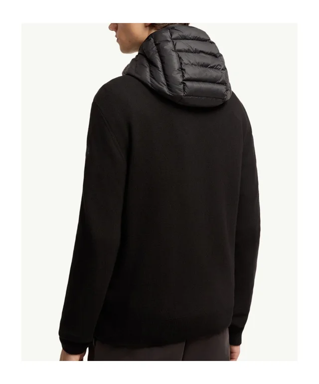 Moncler Padded Cashmere Blend Cardigan, photo 3 of 6 from SENSER