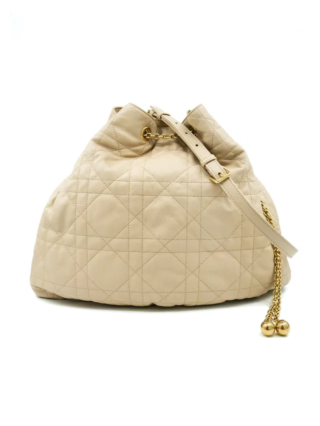 2023 Christian Dior Large Ammi Quilted Bucket Bag in Calfskin from Arcade Vintage