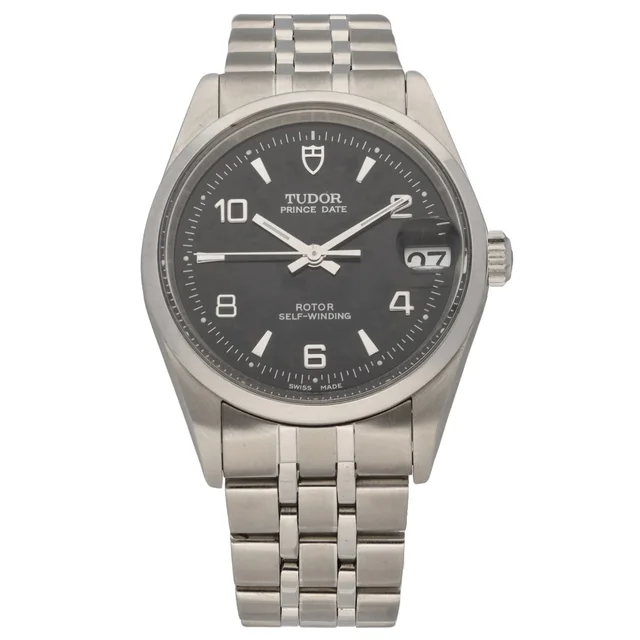 Tudor Prince Date 72000 32mm Stainless Steel Watch from H&T