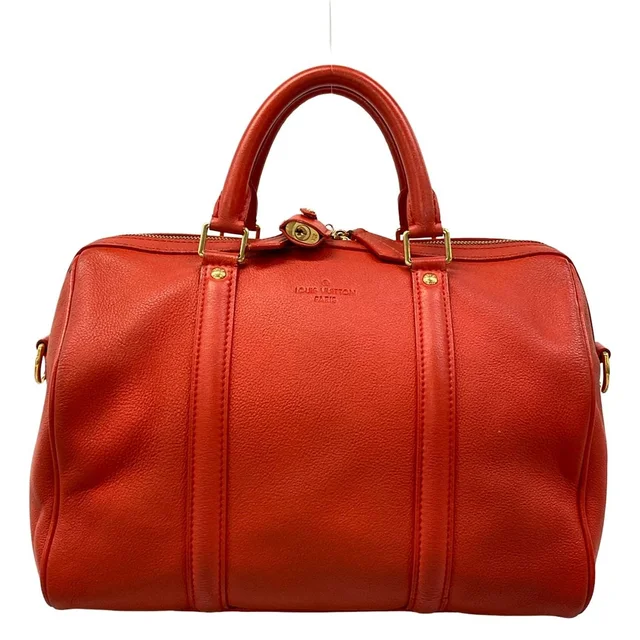 Louis Vuitton Handbag Parnassea SC Bag PM Red Mini Boston Sofia Coppola in Red Leather from The Reluxe