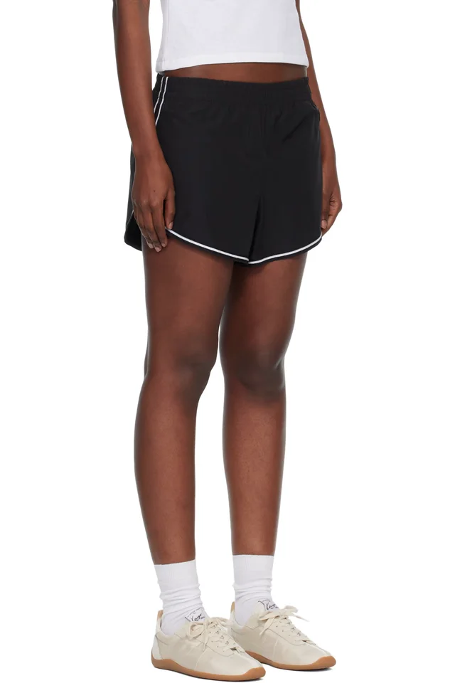 Black Kenzo Paris 'Boke Flower 2.0' Shorts, photo 2 of 4 from SSENSE