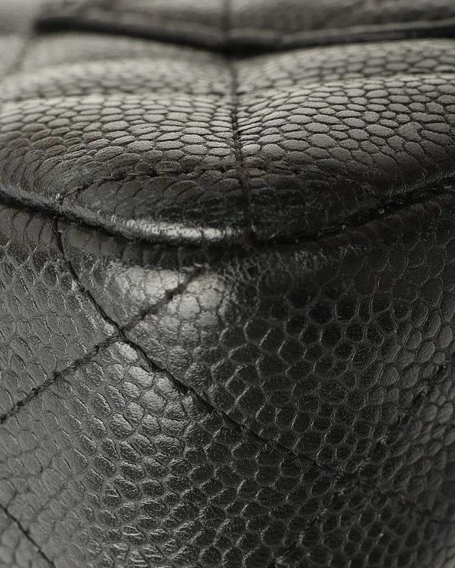 Chanel Caviar East West Flap Bag in Caviar leather from A Retro Tale, photo 7 of 10
