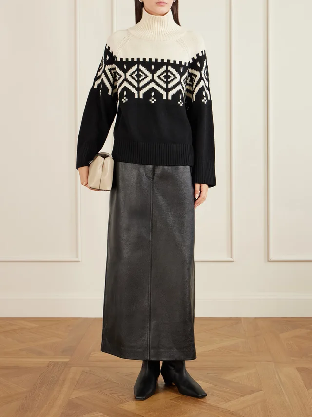 ALTUZARRA Hamilton wool rollneck sweater in Black, photo 2 of 2 from NET-A-PORTER (Canada)