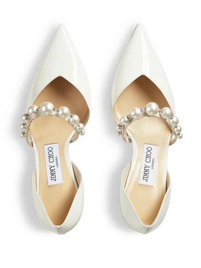 Jimmy Choo Aurelie 65 pumps in White, photo 3 of 3 from FARFETCH