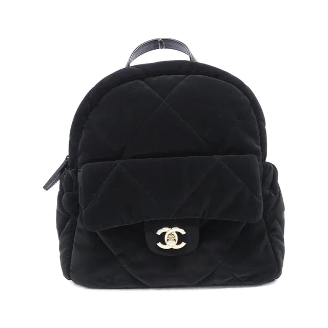 Chanel Backpack Black in Black Nylon from The Reluxe