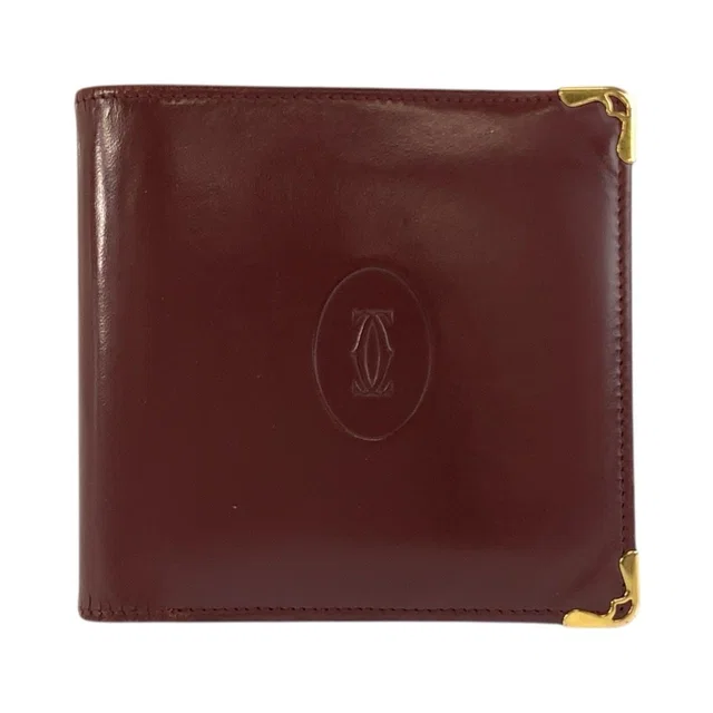 Cartier Must Line Leather Wallet in Leather from LuxUness