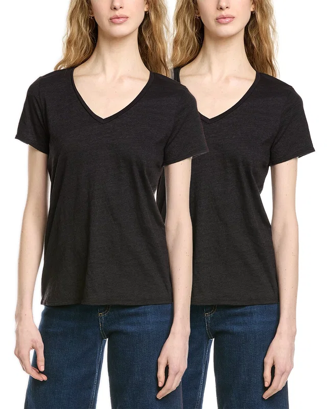 Michael Stars 2pk Fiona T-Shirt, image 1 of 1 from Gilt