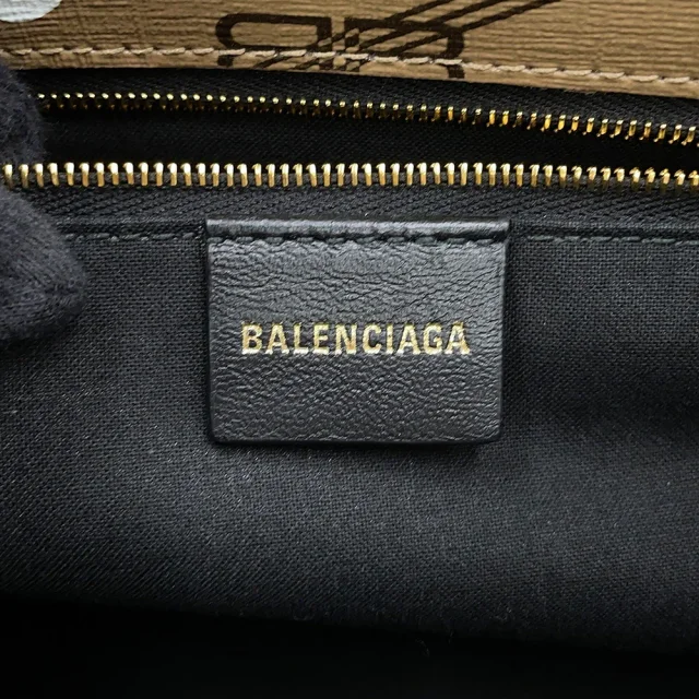 Balenciaga BBMonogram Shopper Bag Brown702699 PVC Size Small from GALLERY RARE, photo 16 of 18
