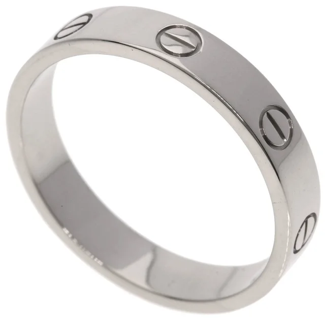 Cartier Authentic 18k Silver Love Ring #58 in silver|gray from Poshmark