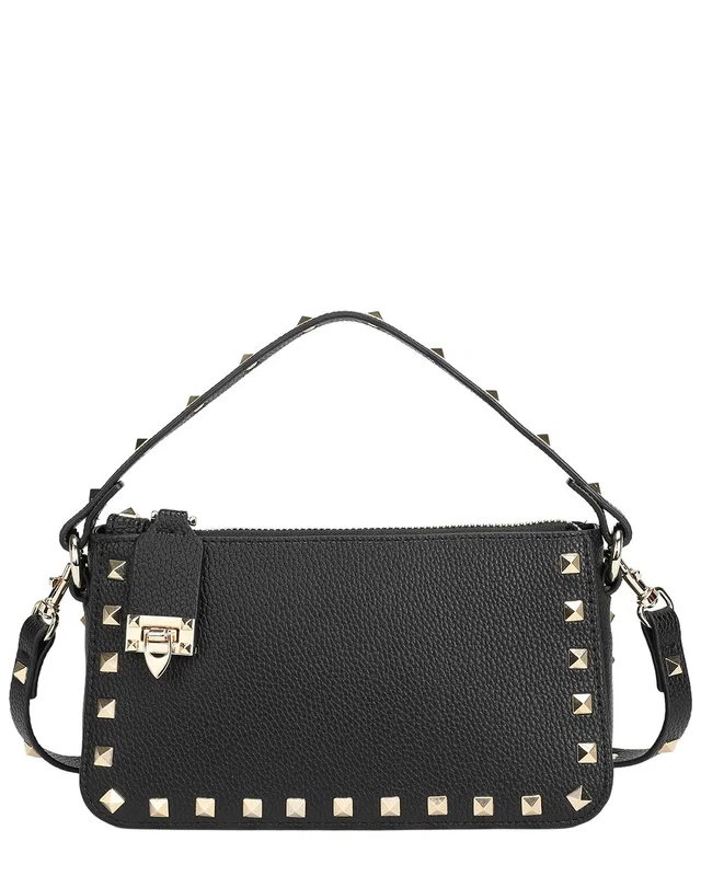 Tiffany & Fred Paris Metallic Studded Convertible Shoulder Bag, image 1 of 1 from Rue La La