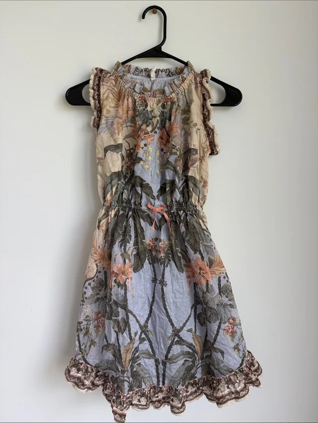 Zimmermann Little Girl Dress Size 10 in blue from Poshmark