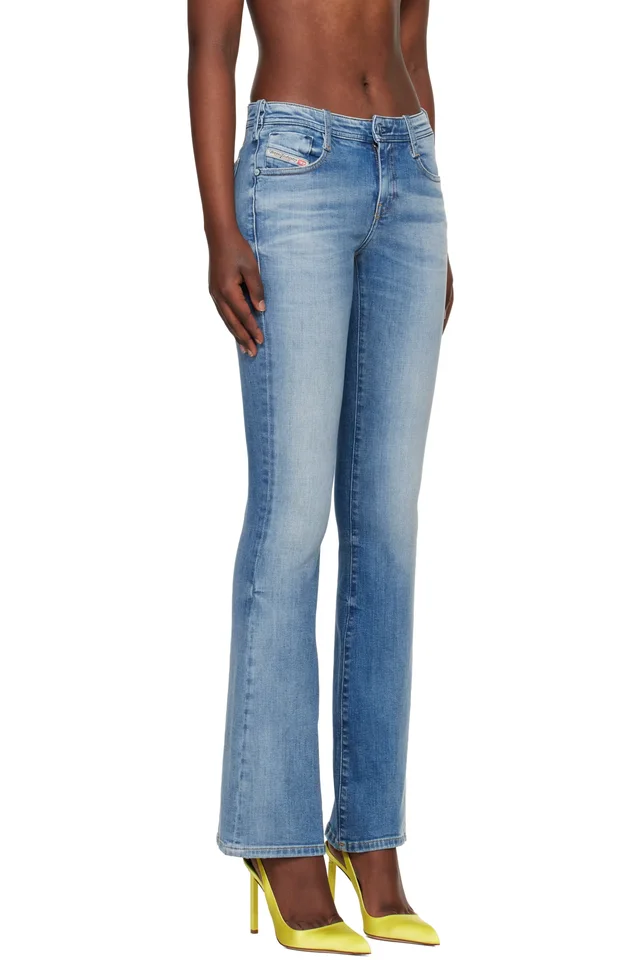 Diesel Blue 1969 D-Ebbey-T Bootcut Jeans, photo 2 of 4 from SSENSE