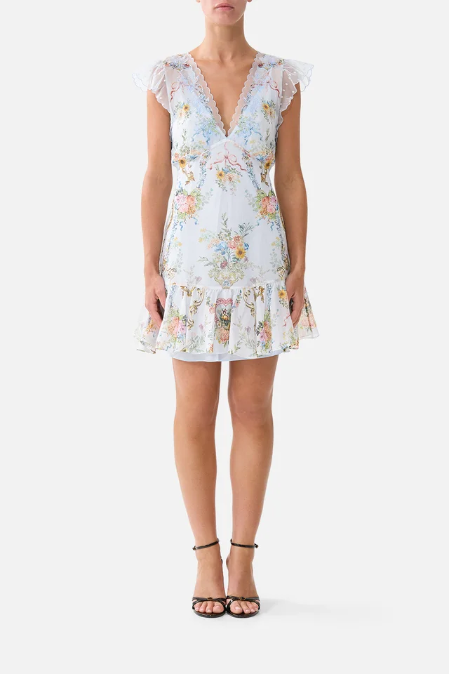 Camilla eBoutique RUFFLE SLEEVE SHORT DRESS SEVILLE SWEETHEART from CAMILLA, photo 1 of 1