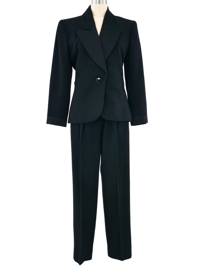 Saint Laurent 3 Piece Le Smoking Suit from Arcade Vintage