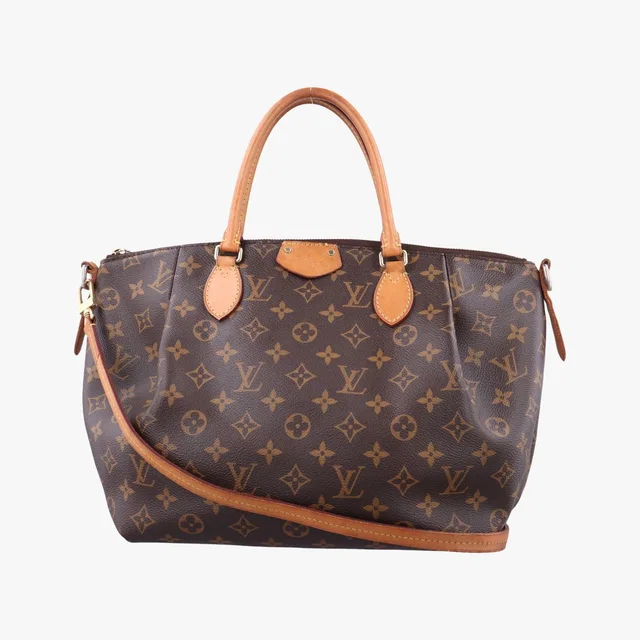 Louis Vuitton Turenne MM Monogram Brown Canvas in Brown Canvas from The Reluxe