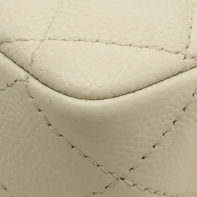 Chanel Classic Medium Caviar Double Flap Bag in Caviar leather from A Retro Tale, photo 7 of 11