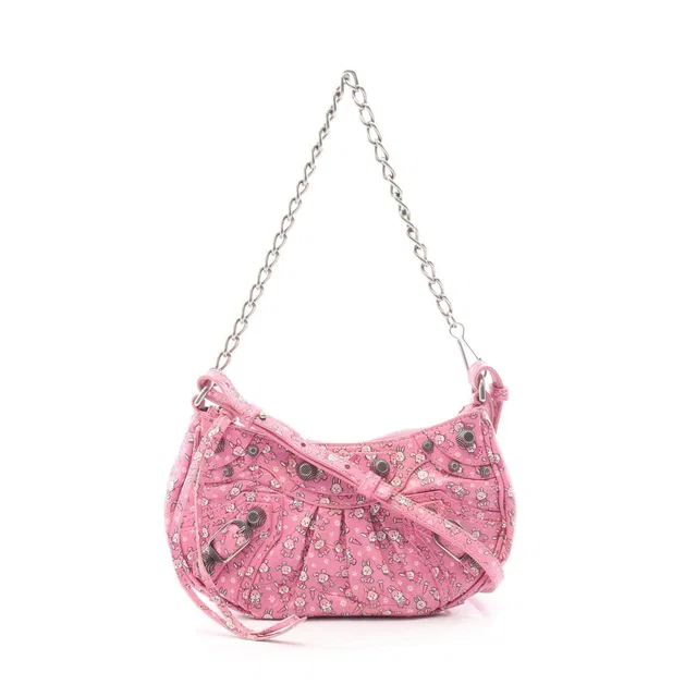 Balenciaga LE CAGOLE MINI BB Leather 2way Bag in Leather from LuxUness