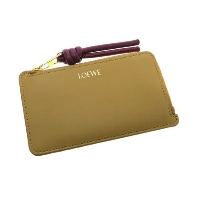 Loewe Knot Coin Card Holder Cem 1 Z40 X02 in brown|neutral Leather from Poshmark