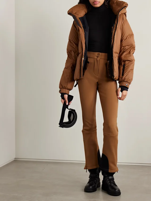 CORDOVA Saint Moritz stretch tech-jersey flared ski pants in Beige, photo 2 of 2 from NET-A-PORTER (Canada)