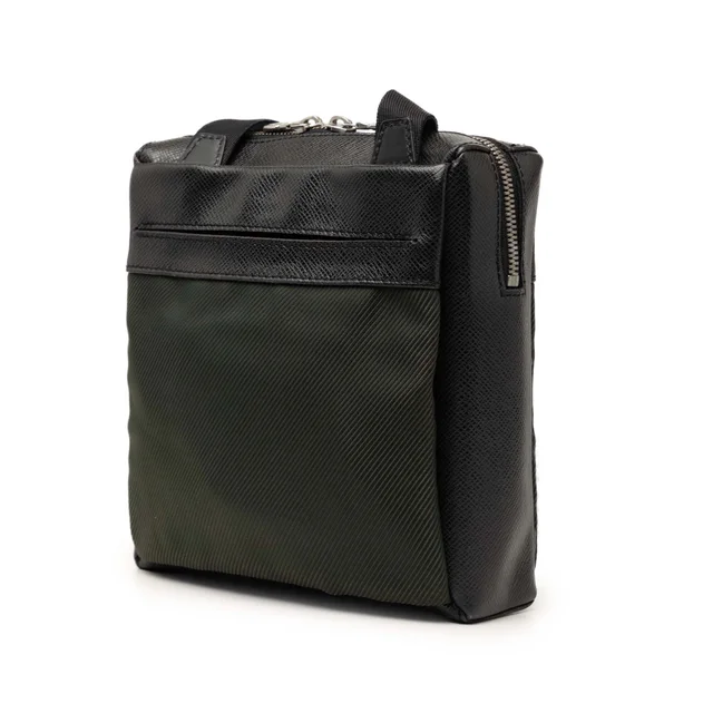 Green Louis Vuitton Taiga Sayan Crossbody Bag in Green Canvas from Designer Revival, photo 2 of 2