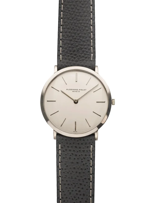 Audemars Piguet Ultra Thin Watch in multicolor Leather from The RealReal