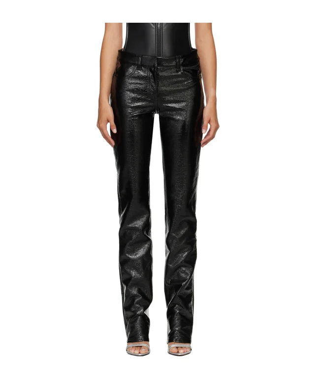 Courrèges Glossy Straight-Leg Pants, photo 4 of 8 from SENSER