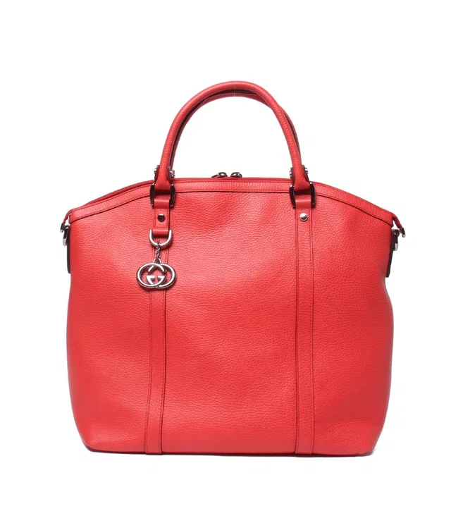 Gucci Tote Bag Red in Red from The Reluxe