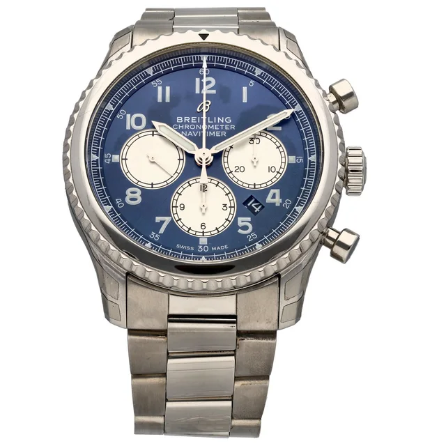 Breitling Navitimer 8 AB0117 43mm Stainless Steel Watch from H&T