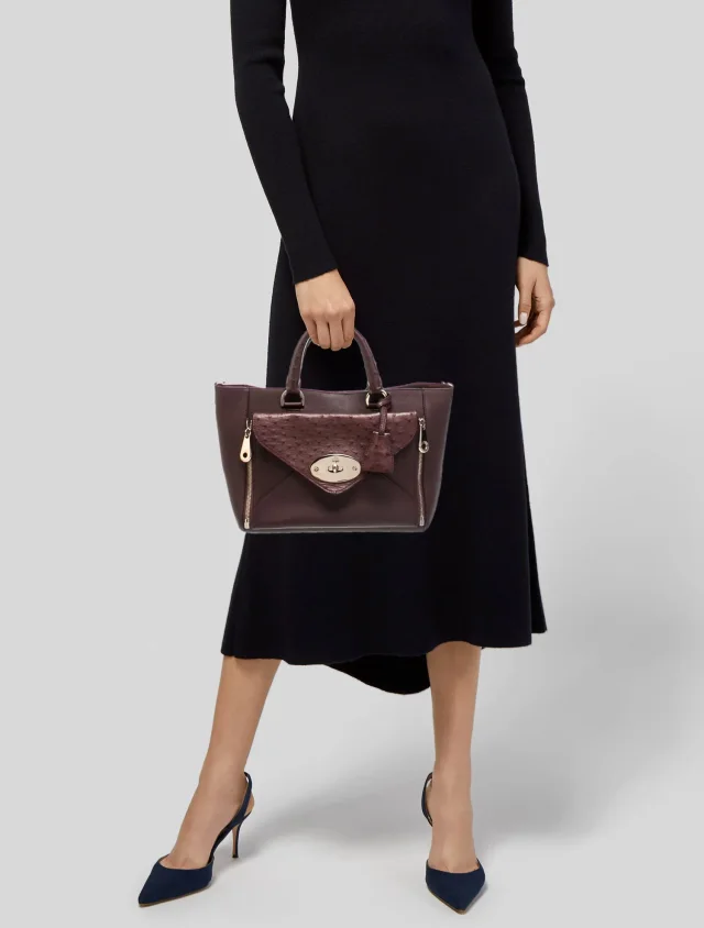 Mulberry Top Handle Other bag in Gold Suede from The RealReal, photo 2 of 6