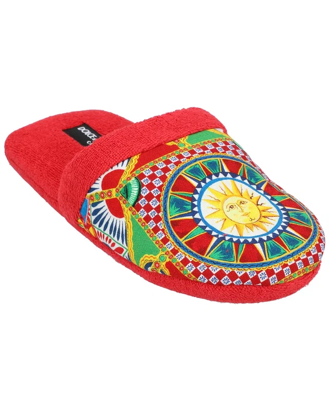 Dolce & Gabbana Cotton Terry Slippers, image 1 of 1 from Gilt