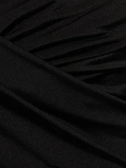 16arlington Draped Long Skirt in 95% Polyester, 5% Spandex, photo 4 of 5 from LUISAVIAROMA
