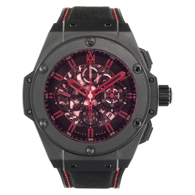 Unused Hublot King Power 48mm 710.CI.1190.NR.CGO11 in Ceramic from Gray And Sons
