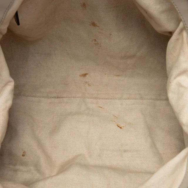 Beige Gucci GG Canvas Sukey Satchel in Beige Canvas from Designer Revival, photo 2 of 2