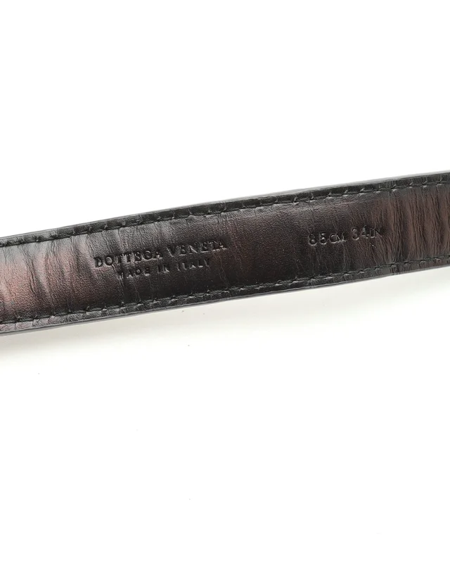 Bottega Veneta Intrecciato Belt, Size 85 in Woven leather from A Retro Tale, photo 7 of 7