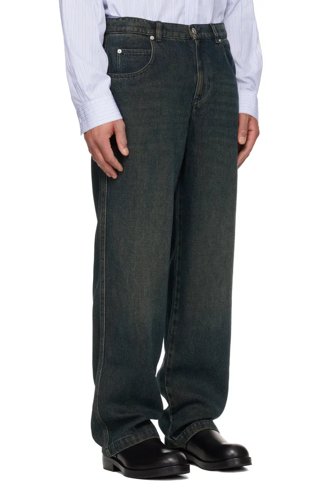 Isabel Marant Blue Jenter Jeans, photo 2 of 4 from SSENSE