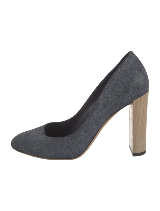 Jimmy Choo Denim Pumps in blue Denim from The RealReal